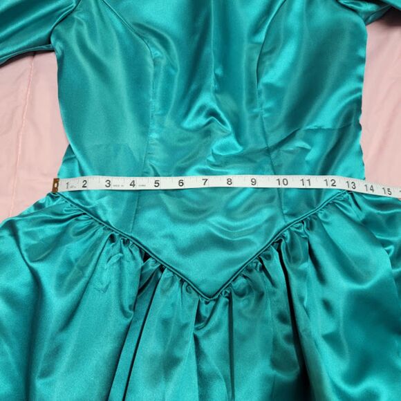 Blue Ball Gown Prom Dress - Picture 3 of 7